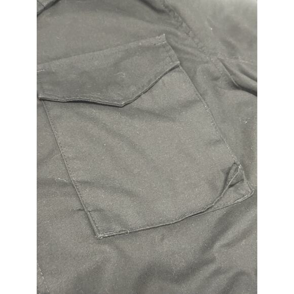 Brandit Large Black Lined Army Military Parka Jacket 217-3 Outdoor Gorpcore - Picture 11 of 16